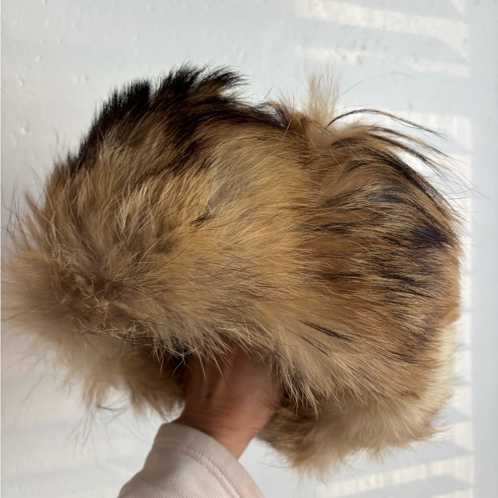 Luxurious Real Polar Wolf Fur Russian Hat Ushanka. Unisex